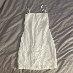 Lucy in the Sky Empress White Sequin Dress